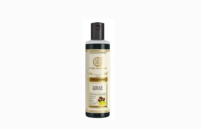 khadi natural herbal amla reetha shampoo