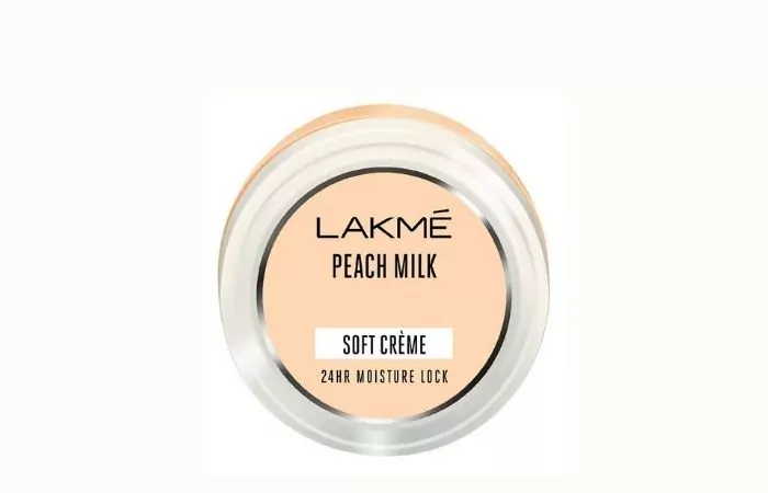 lakme peach milk soft cream for dry skin