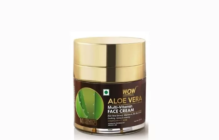 wow skin science aloe vera multivitamin face cream