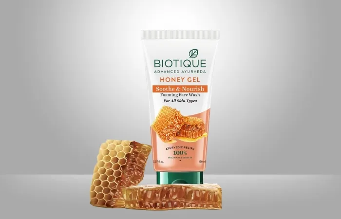 biotique bio honey gel face wash